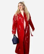 Brittany-Mahomes-Red-Leather-Coat