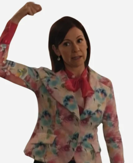 Carrie-Preston-Elsbeth-S02-Colorful-Blazer