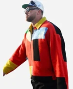 Chiefs-vs-Bills-Game-Travis-Kelce-Multi-Colored-Jacket