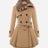 Classic-Women-Khaki-Fur-Peacoat