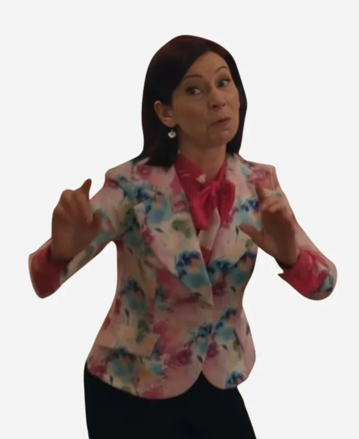 Elsbeth-Tascioni-TV-Series-Elsbeth-Season-02-Carrie-Preston-Colorful-Floral-Blazer