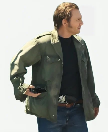 Harry-Morgan-Dexter-Original-Sin-2024-Christian-Slater-Green-Jacket