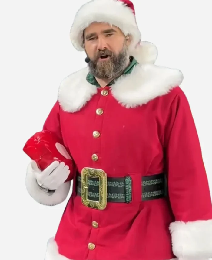 Jason-Kelce-Santa-Claus-Red-Coat