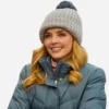 Jen-Lilley-Movie-Snowkissed-Kate-Blue-Puffer-Jacket