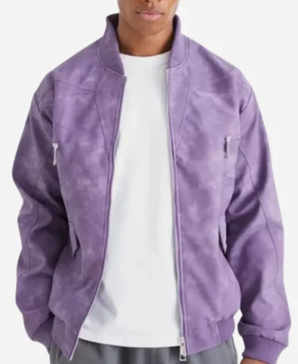 Jesse-Raymond-All-American-Homecoming-Season-03-Sylvester-Powell-Purple-Bomber-Jacket