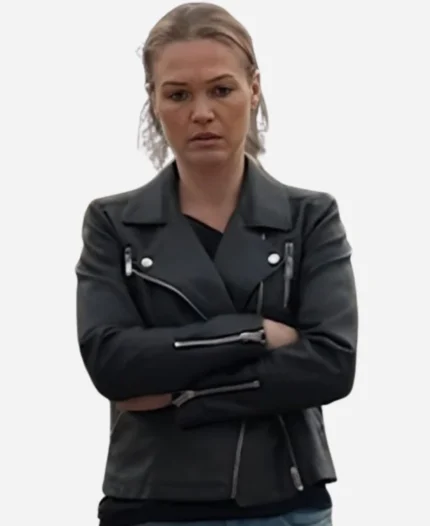 Julia-Stiles-Chosen-Family-2024-Biker-Jacket