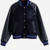 Las-Vegas-GP-Sylvester-Stallone-2024-Black-Varsity-Jacket