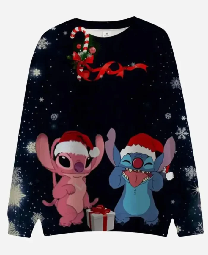 Lilo-And-Stitch-Christmas-Navy-Blue-Sweatshirt