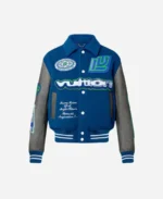 Louis-Vuitton-2024-Embroidered-Varsity-Blue-Jacket