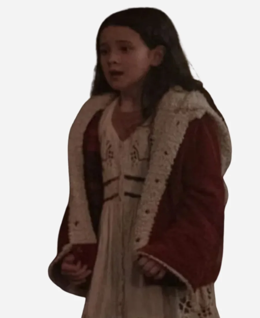 Matilda-Firth-Red-Wolf-Man-2025-Shearling-Jacket