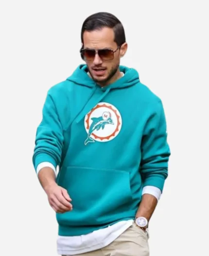 Mike-McDaniel-Miami-Dolphins-Blue-Hoodie