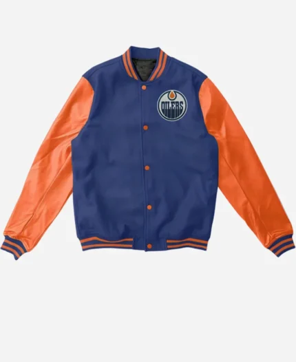 NHL-Edmonton-Oilers-Varsity-Jacket