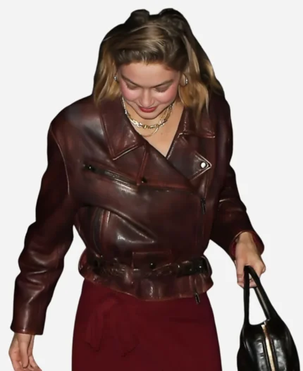 NYC-Gigi-Hadid-Girls-Night-Out-Leather-Jacket