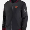 Nike-Washington-Commanders-2024-Black-Bomber-Jacket