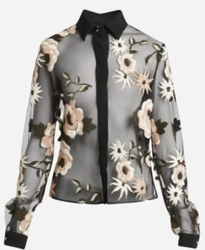 Press-Junket-Blake-Lively-Floral-Embroidered-Tulle-Shirt