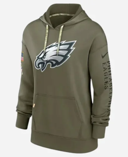 Salute-To-Service-Philadelphia-Eagles-Green-Hoodie