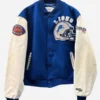 Shaboozey-Detroit-Lions-Blue-Varsity-Jacket