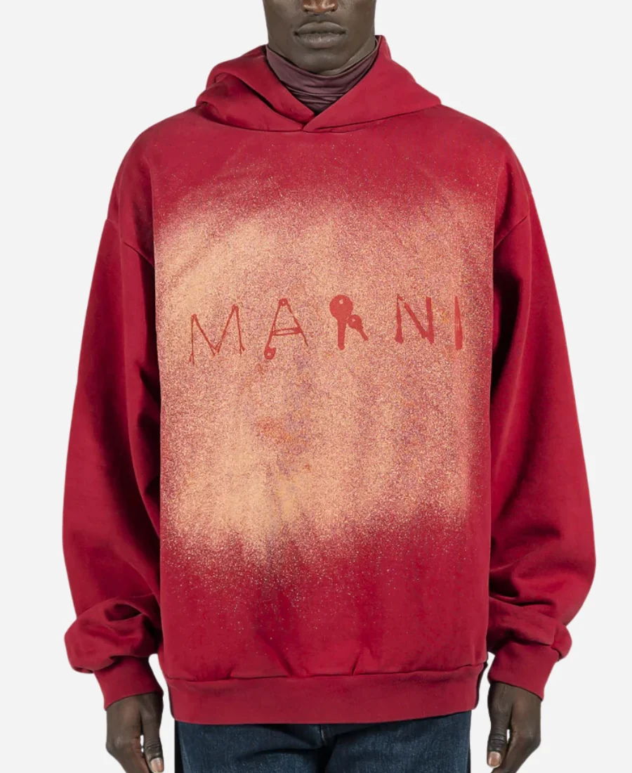 Travis-Kelce-Marni-Red-Pullover-Hoodie