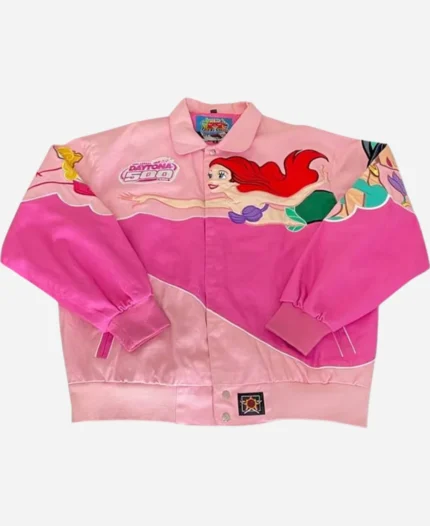 Vintage-Disney-Princess-Daytona-500-Pink-Jacket-For-Womens