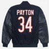 Walter-Payton-X-Starter-Navy-Blue-varsity-Jacket-For-Unisex