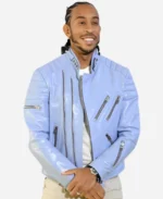 iHeartRadio-2024-Ludacris-Blue-Biker-Jacket-For-Sale