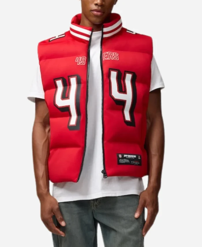 San Francisco 49ers Kyle Juszczyk Puffer Vest