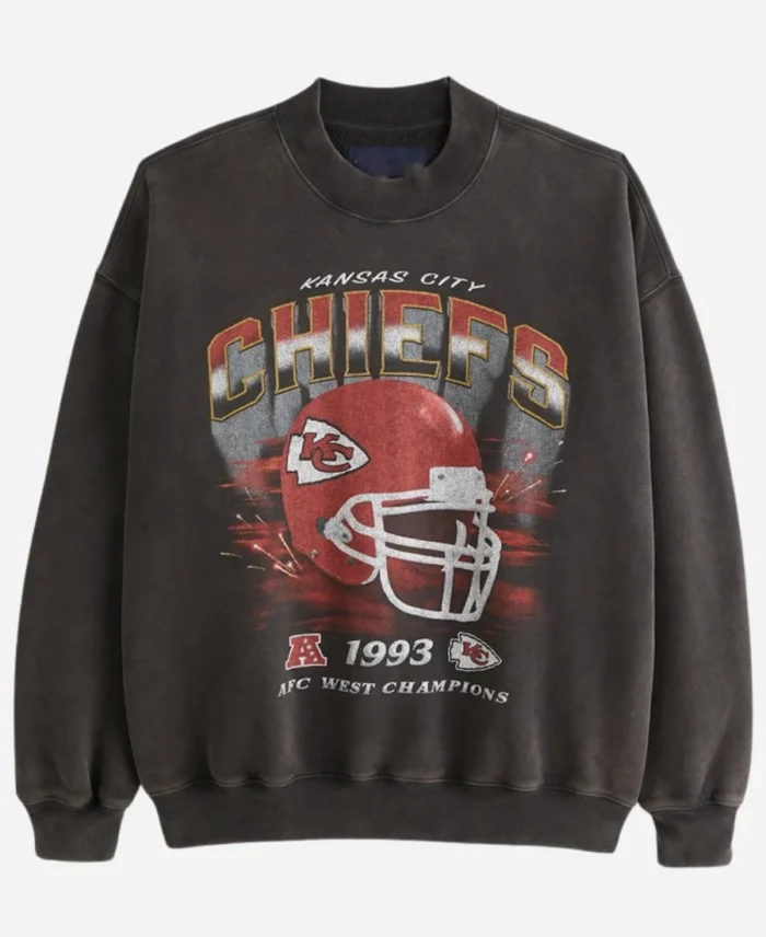 Abercrombie Chiefs Brown Sweatshirt