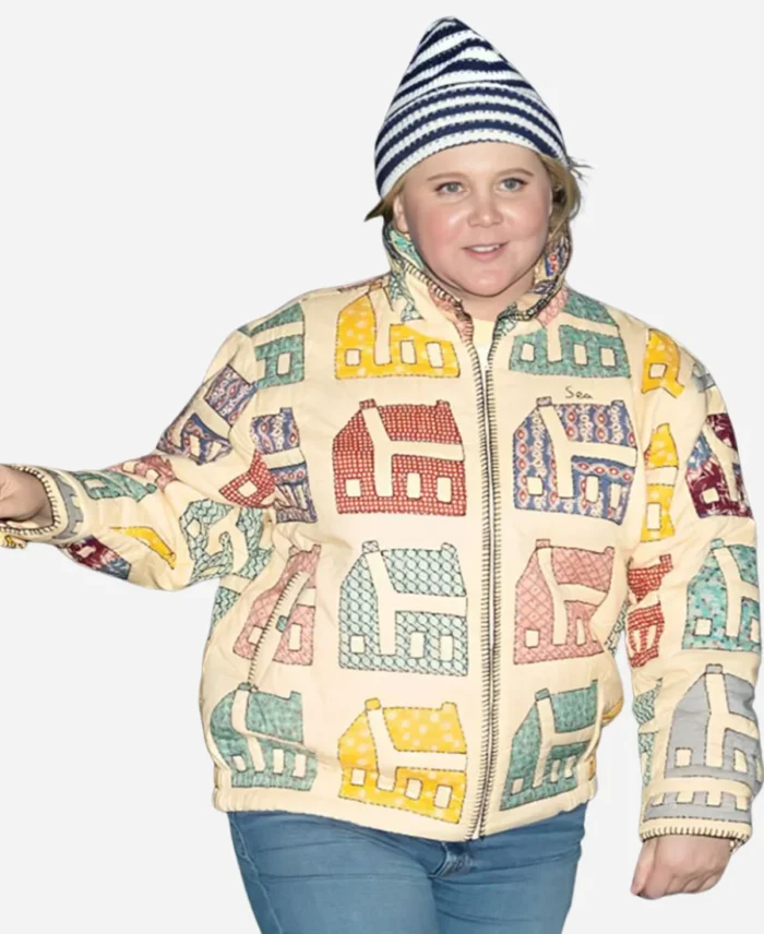 Amy-Schumer-NYC-2025-Colorful-Sea-Jacket