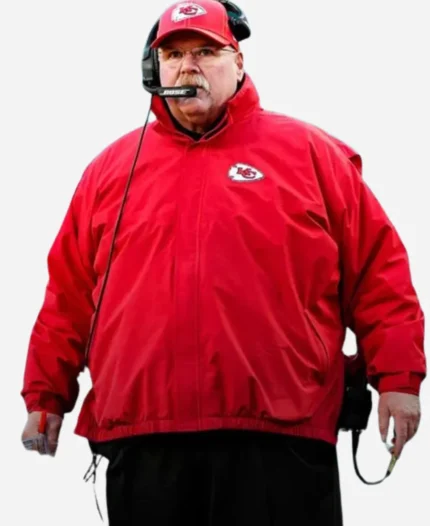 Kansas City Chiefs Andy Reid Red Jacket