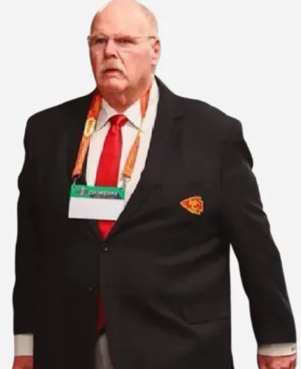 NFL Chiefs Andy Reid Black Blazer