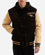 Arsenal North London Black Varsity Jacket