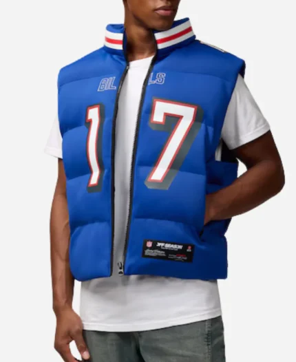 Buffalo Bills Josh Allen Puffer Vest