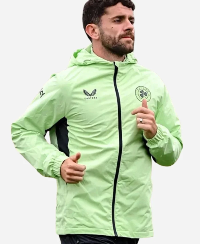 Castore Ireland Football Training Green Jacket