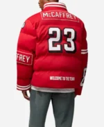 Christian McCaffrey 49ers Puffer Jacket