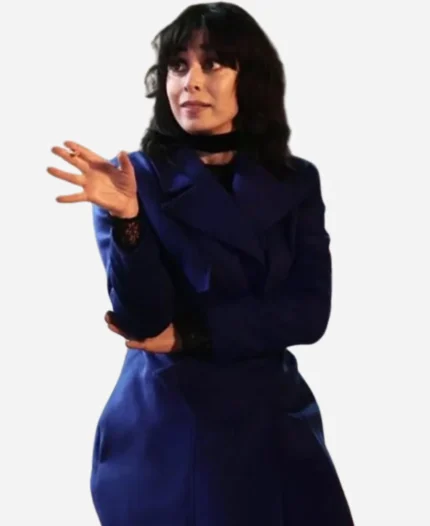 Cristin-Milioti-The-Penguin-Blue-Coat