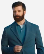 Dan Jeannotte Love on The Danube Teal Blazer