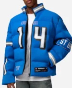 Detroit Lions Amon-Ra St. Brown Puffer Jacket