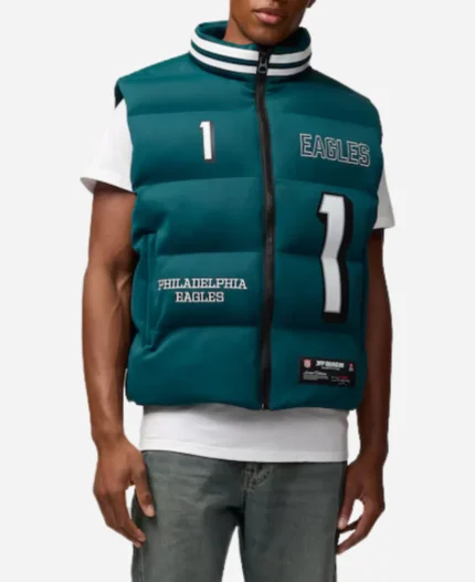 Philadelphia Eagles Jalen Hurts Puffer Vest