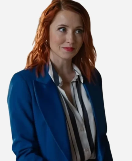Emily-Tennant-The-Wish-Swap-2025-Blue-Suit