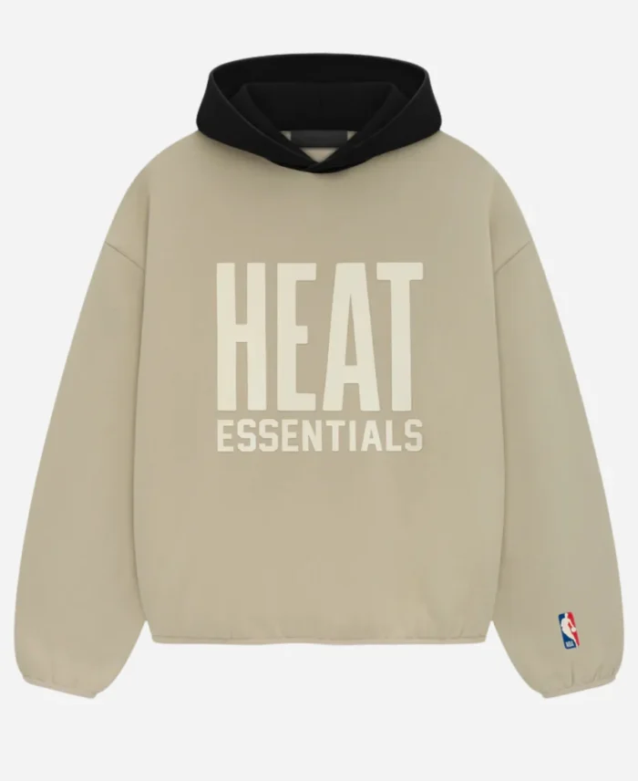 Fear Of God Essentials Heat Grey Pullover Hoodie For Unisex
