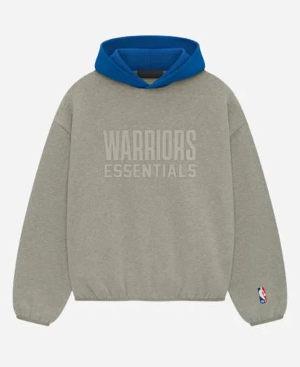 Fear Of God Essentials Warriors Grey Pullover Hoodie