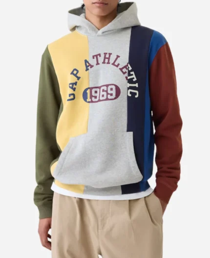 Gap Athletic Color-Block Pullover Hoodie
