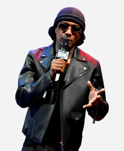 Nick Cannon Black Leather Jacket