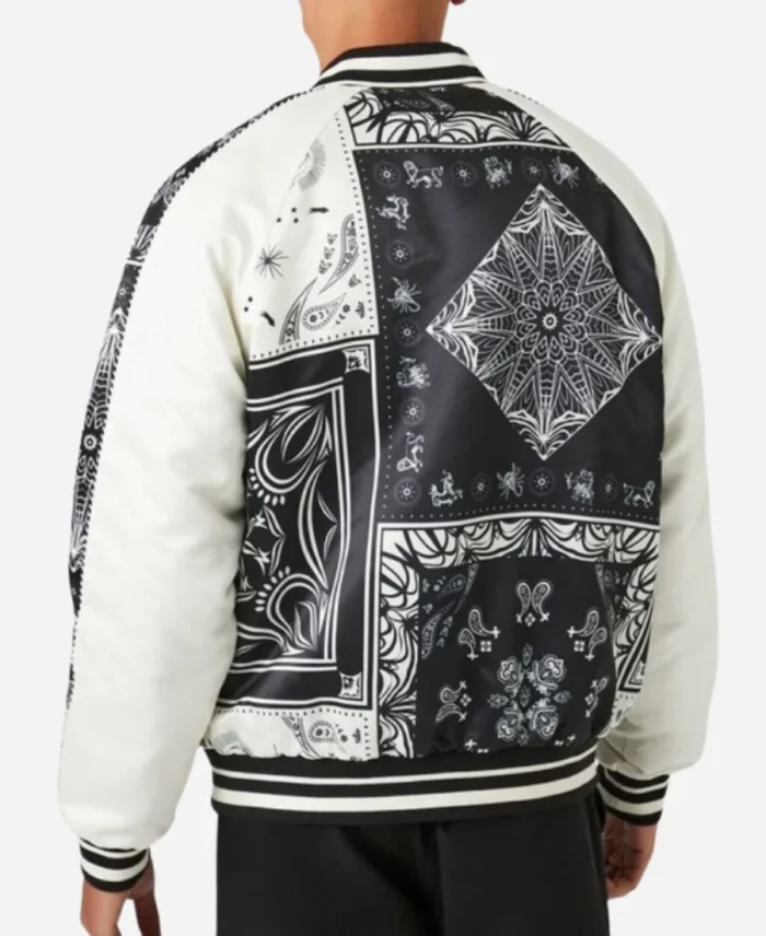 Kold x Windy S02 Colorblock Paisley Bomber Jacket