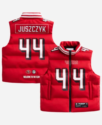 San Francisco 49ers Kyle Juszczyk Puffer Vest