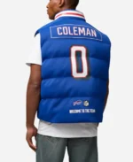 NFL Buffalo Bills Keon Coleman Off Season Puffer Vest