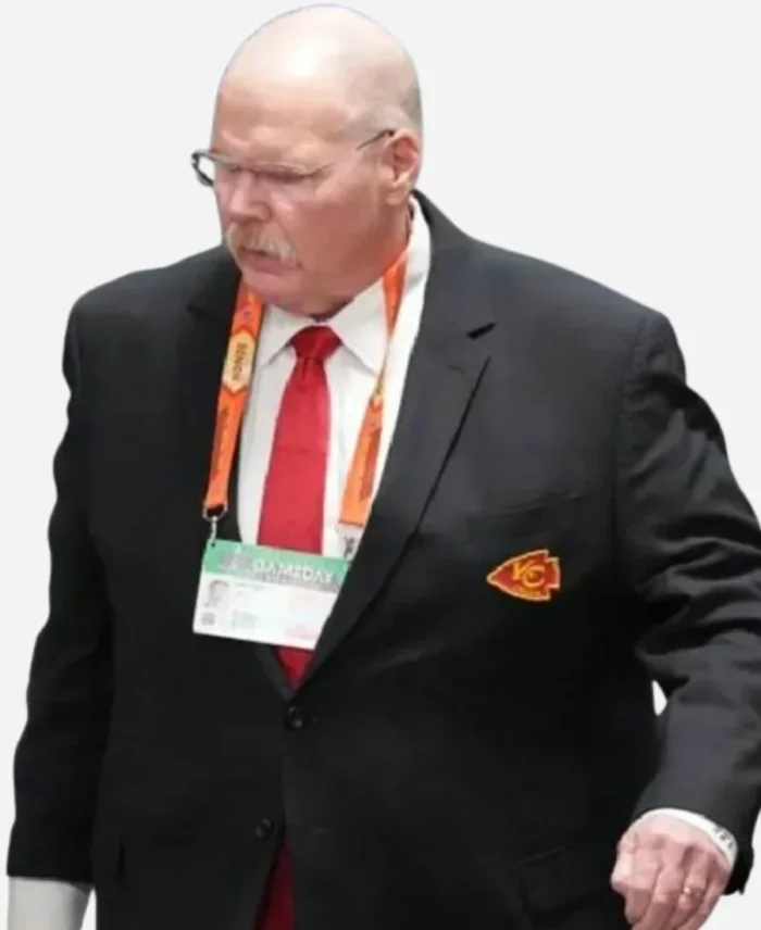 NFL Chiefs Andy Reid Black Blazer