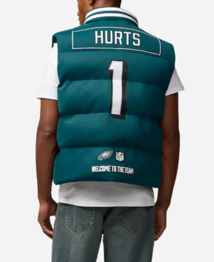 Philadelphia Eagles Jalen Hurts Puffer Vest