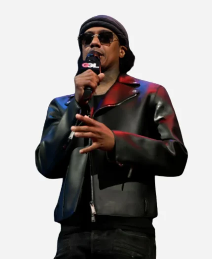 Global Gaming League Nick Cannon Leather Jacket