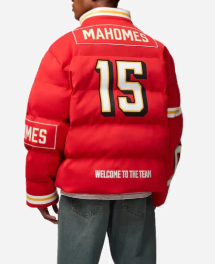 Patrick Mahomes Chiefs Off Season Puffer Jacket